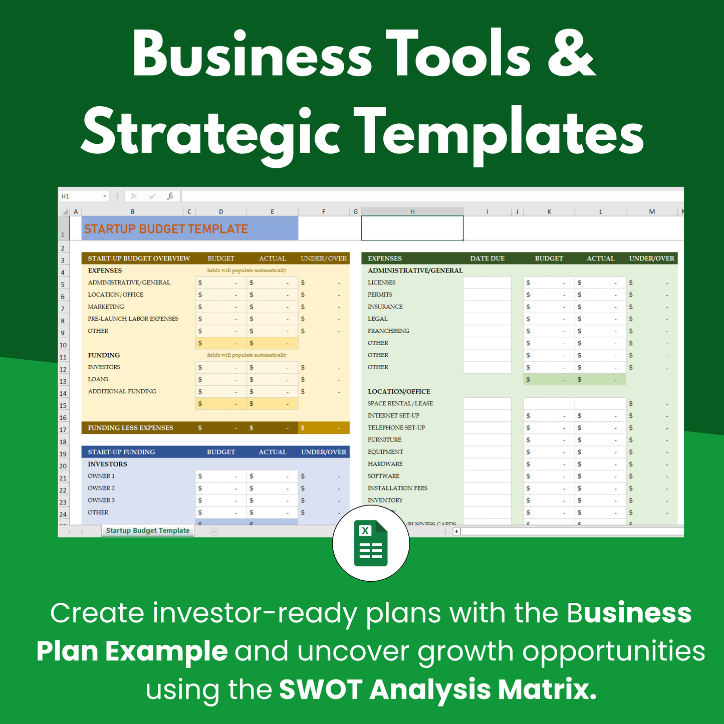 Premium Excel Pack