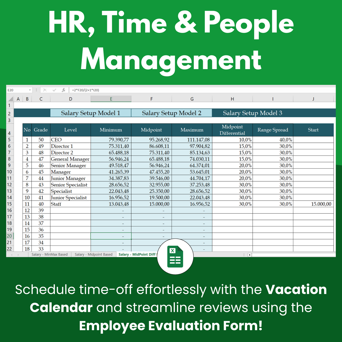 Premium Excel Pack