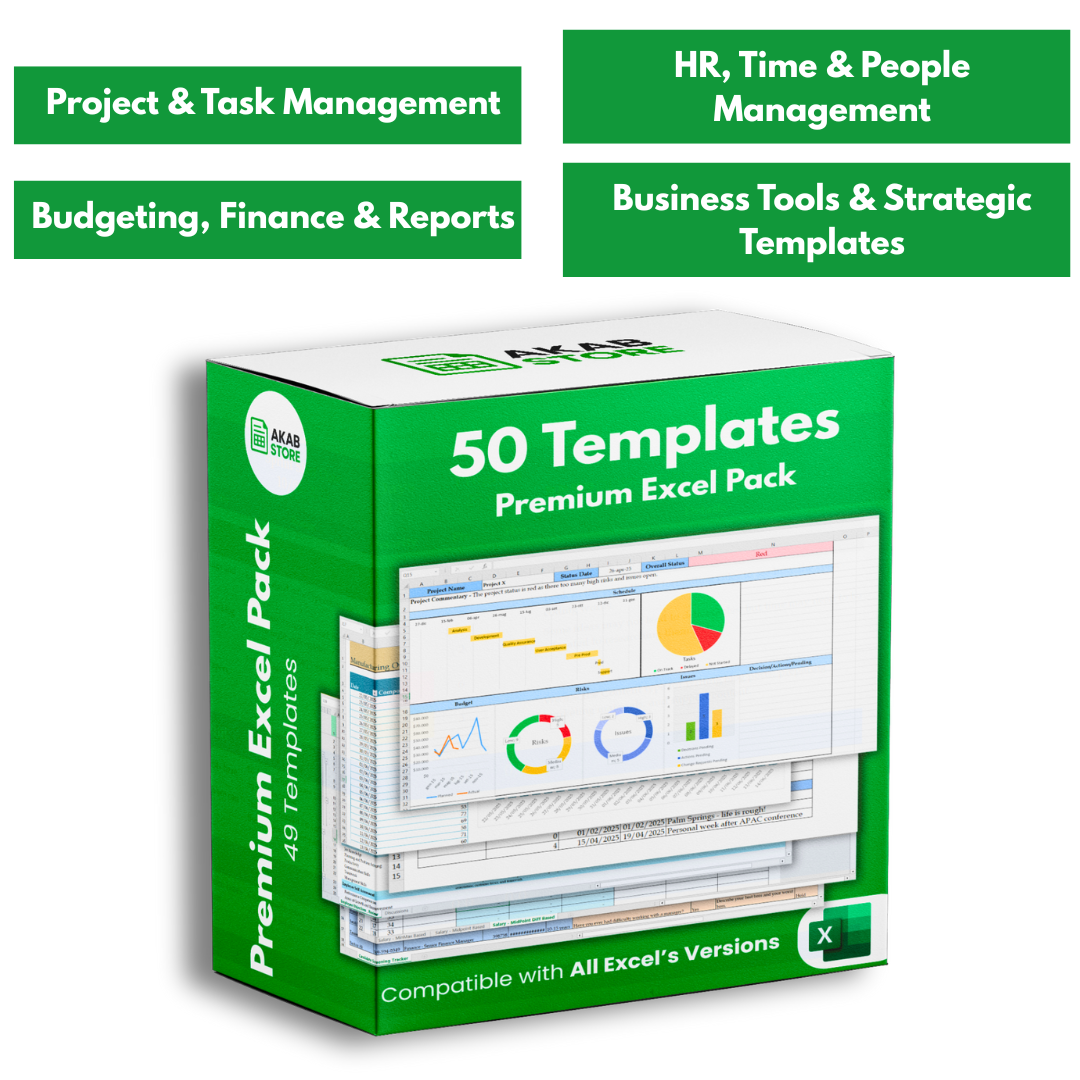 Premium Excel Pack